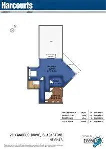 Floorplan of Homely house listing, 20 Canopus Drive, Blackstone Heights TAS 7250