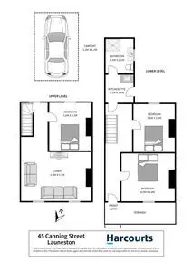 Floorplan of Homely house listing, 45 Canning Street, Launceston TAS 7250