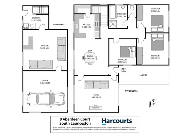Floorplan of Homely house listing, 9 Aberdeen Court, South Launceston TAS 7249