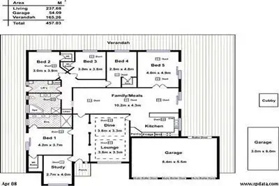 Floorplan of Homely house listing, 9 Almond Court, Lewiston SA 5501