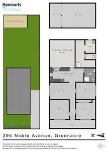 Floorplan of Homely house listing, 295 Noble Avenue, Greenacre NSW 2190
