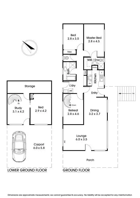 Floorplan of Homely house listing, 13 Huxley Court, Bayswater VIC 3153