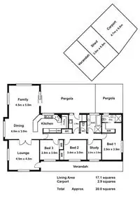 Floorplan of Homely rural property listing, 955 Robinsons Road, Pearcedale VIC 3912