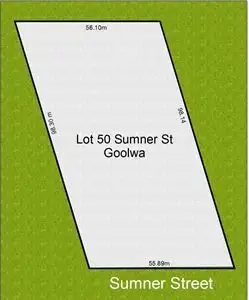 Floorplan of Homely land listing, Lot 50 Sumner Street, Goolwa SA 5214