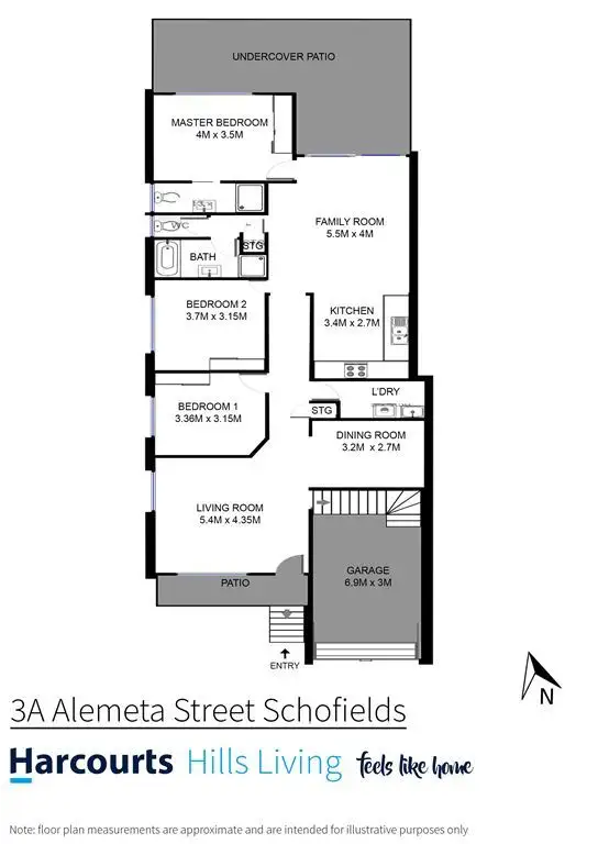 Floorplan of Homely house listing, 3A Almeta Street, Schofields NSW 2762