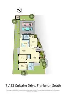Floorplan of Homely unit listing, 7/53 Culcairn Drive, Frankston South VIC 3199