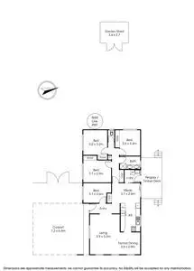 Floorplan of Homely house listing, 10 Eldale Court, Wantirna VIC 3152