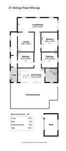 Floorplan of Homely house listing, 21 Aldinga Road, Willunga SA 5172