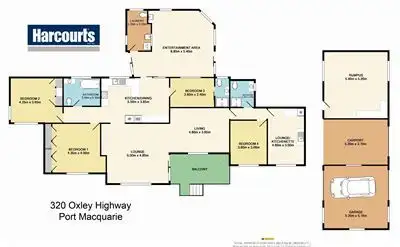 Floorplan of Homely house listing, 320 Oxley Highway, Port Macquarie NSW 2444