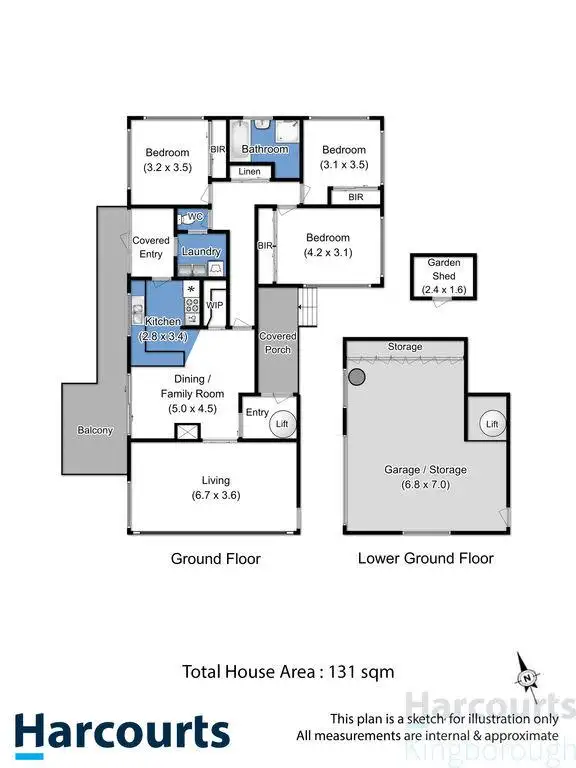 Floorplan of Homely house listing, 32 Waverley Street, Bellerive TAS 7018
