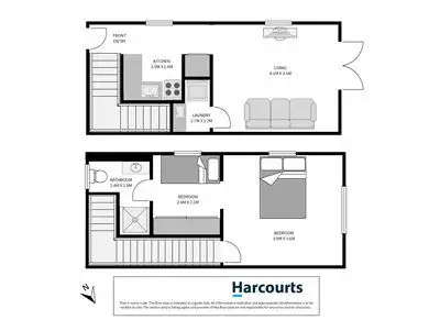 Floorplan of Homely house listing, 47/15 Alanvale Road, Newnham TAS 7248