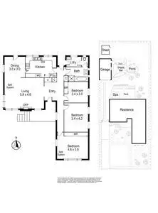 Floorplan of Homely house listing, 215 Canterbury Road, Heathmont VIC 3135