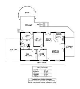 Floorplan of Homely house listing, 12 Mansfield Road, Mount Barker SA 5251