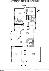 Floorplan of Homely house listing, 20 Derwent Place, Riverhills QLD 4074