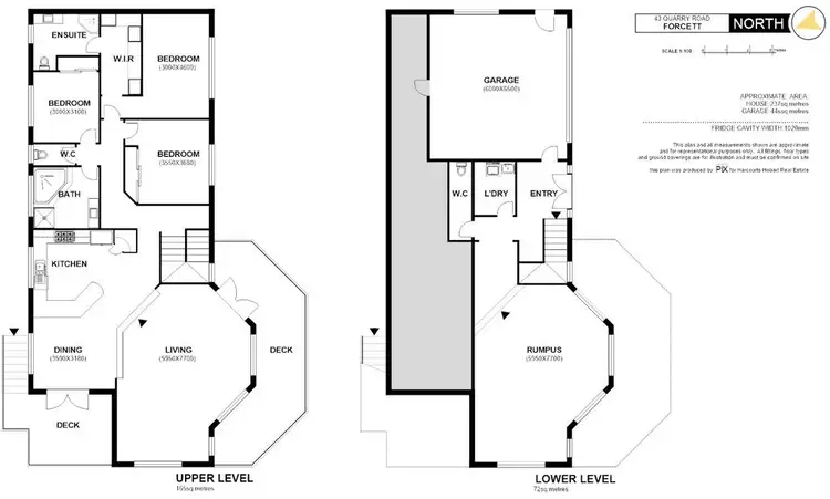 Floorplan of Homely house listing, 43 Quarry Road, Forcett TAS 7173