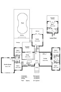 Floorplan of Homely house listing, 5 Sandstone Island Circle, Bittern VIC 3918