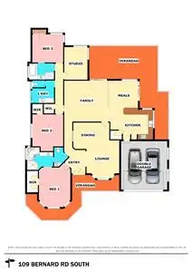 Floorplan of Homely house listing, 109 Bernard Road, Carabooda WA 6033
