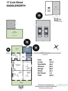 Floorplan of Homely house listing, 17 Curb Street, Saddleworth SA 5413
