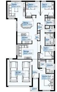 Floorplan of Homely house listing, 42 Cook Street, Drouin VIC 3818