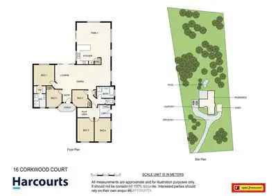 Floorplan of Homely house listing, 16 Corkwood Court, Jimboomba QLD 4280