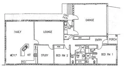 Floorplan of Homely house listing, 4 Kingfisher Drive, Wangaratta VIC 3677