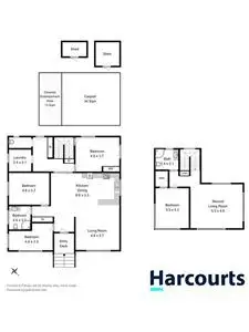 Floorplan of Homely house listing, 43 Milton Crescent, Moonah TAS 7009