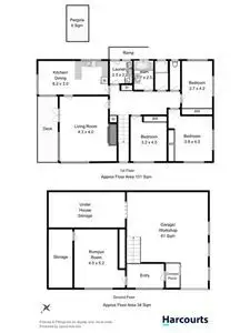 Floorplan of Homely house listing, 1 Glenmore Street, Rosetta TAS 7010