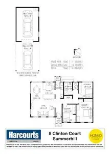 Floorplan of Homely house listing, 8 Clinton Court, Summerhill TAS 7250