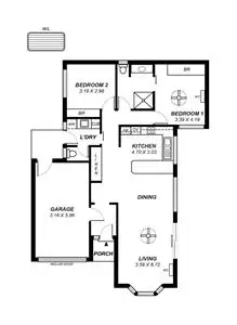 Floorplan of Homely house listing, Address available on request