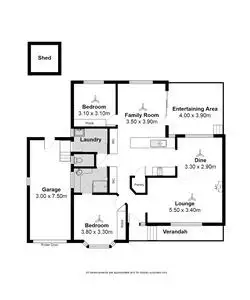 Floorplan of Homely house listing, 65 SeaChange Village, Goolwa SA 5214