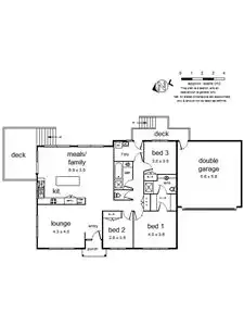 Floorplan of Homely unit listing, 5 Jessica Park Drive, Lilydale VIC 3140