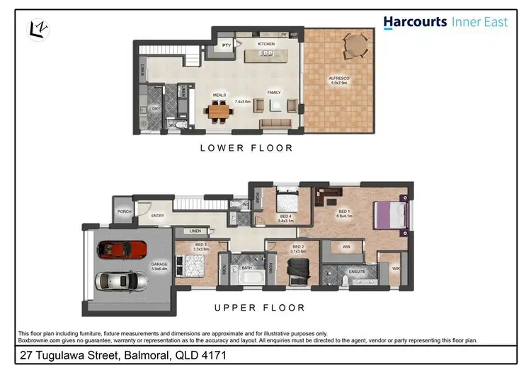 Floorplan of Homely house listing, 27 Tugulawa Street, Balmoral QLD 4171