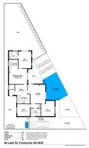 Floorplan of Homely house listing, 68 Leah Street, Forestville SA 5035