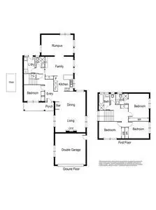Floorplan of Homely house listing, 12 Rochelle Court, Wantirna South VIC 3152
