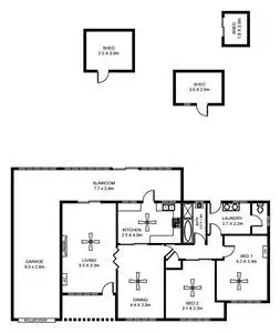 Floorplan of Homely house listing, 17 Riesling Avenue, Glengowrie SA 5044