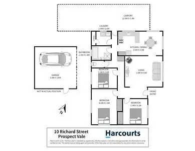 Floorplan of Homely house listing, 10 Richard Street, Prospect Vale TAS 7250