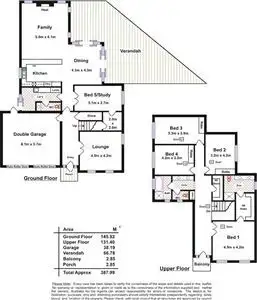 Floorplan of Homely house listing, 1 Barrow Road, Golden Grove SA 5125