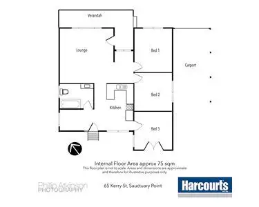 Floorplan of Homely house listing, 65 Kerry Street, Sanctuary Point NSW 2540