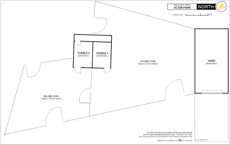 Floorplan of Homely house listing, 184 Saxon Drive, Acton Park TAS 7170