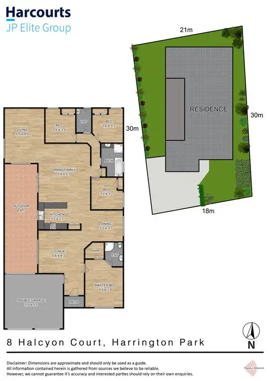 Floorplan of Homely house listing, 8 Halcyon Court, Harrington Park NSW 2567