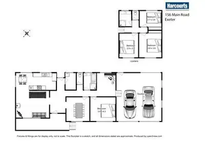 Floorplan of Homely house listing, 156 Main Road, Exeter TAS 7275