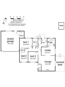 Floorplan of Homely unit listing, 3/17 Freeman Street, Ringwood East VIC 3135
