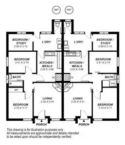 Floorplan of Homely semi-detached listing, Address available on request