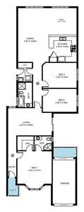 Floorplan of Homely house listing, 59a Kyre Avenue, Kingswood SA 5062