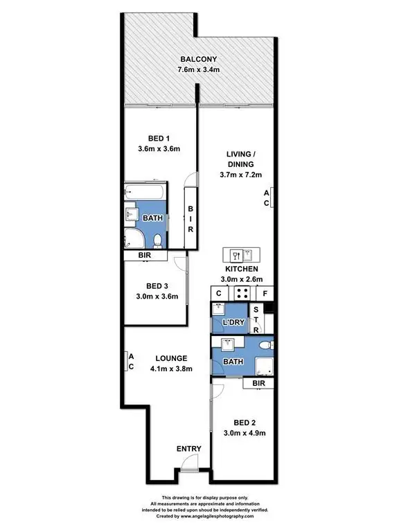 Floorplan of Homely apartment listing, 204/162 Hindmarsh Road, Victor Harbor SA 5211