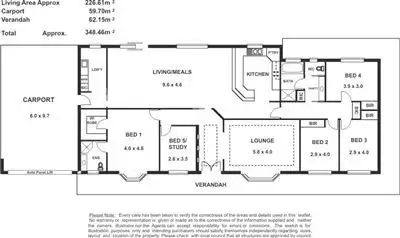 Floorplan of Homely house listing, 7 Monteith Court, Mount Barker SA 5251