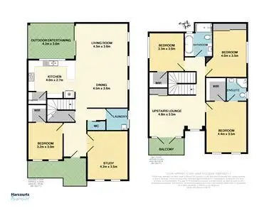 Floorplan of Homely house listing, 9 Donovan Boulevard, Gregory Hills NSW 2557