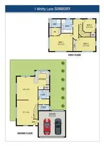 Floorplan of Homely house listing, 1 Whitty Lane, Sunbury VIC 3429