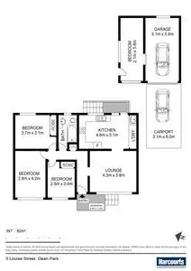 Floorplan of Homely house listing, 3 Louise Street, Dean Park NSW 2761