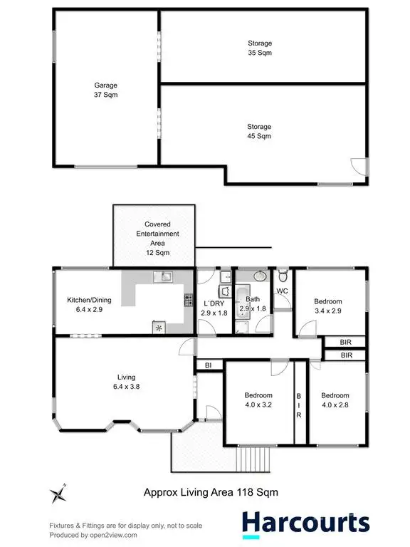 Floorplan of Homely house listing, 1 Kimberley street, Rokeby TAS 7019